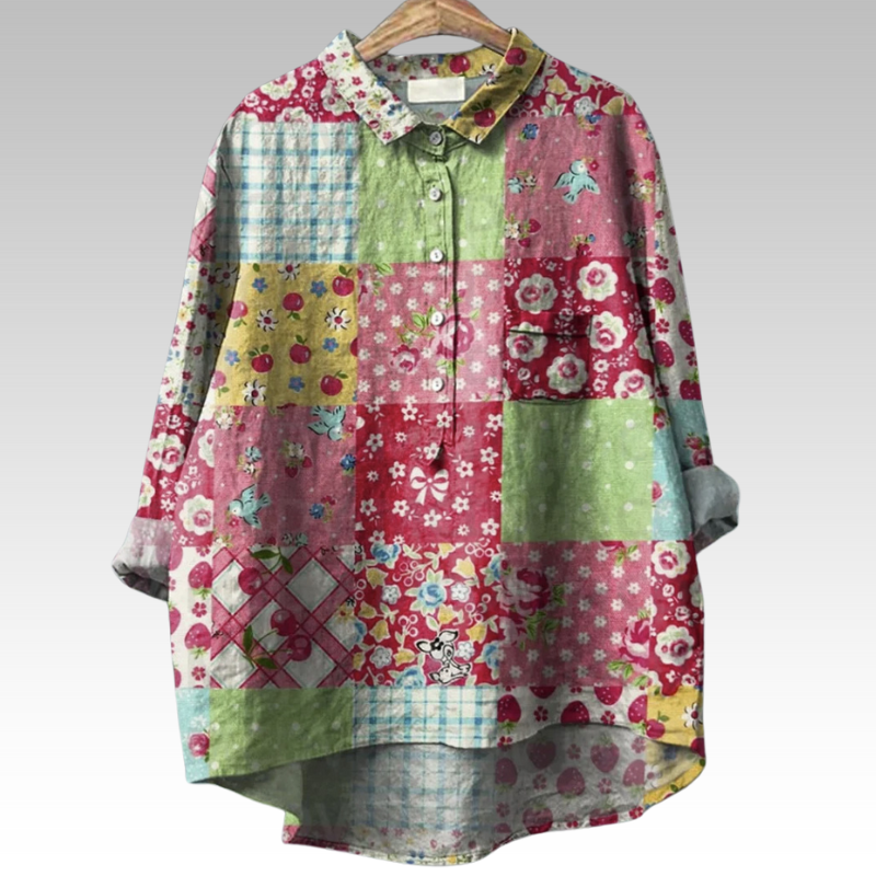 Judith | Klassieke Bloemenblouses