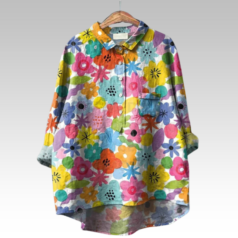 Leandra | Klassieke Bloemenblouses