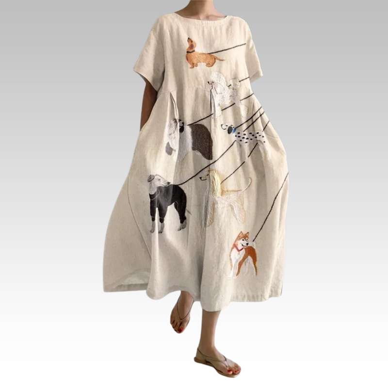 Maia | Sommerkleid mit Muster