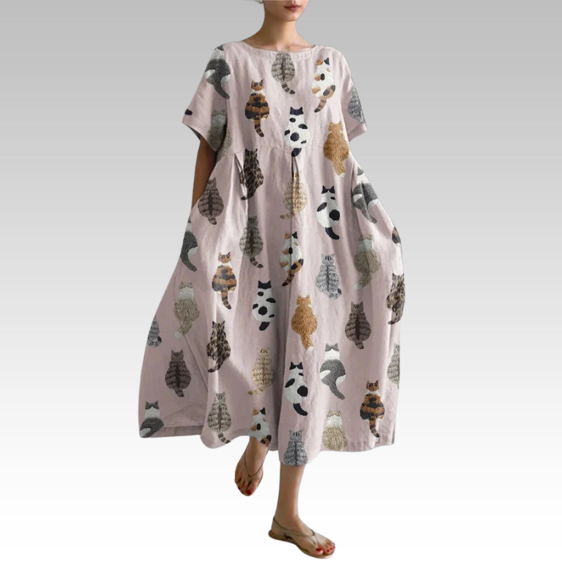 Anke | Sommerkleid mit Muster