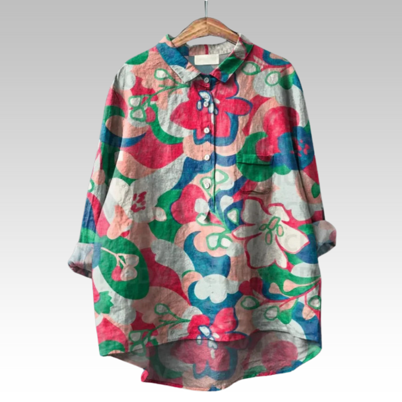 Barbara | Klassieke Bloemenblouses