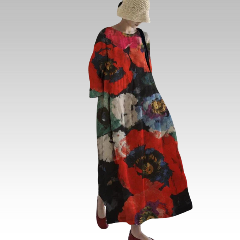 Elina | Sommerkleid mit Muster