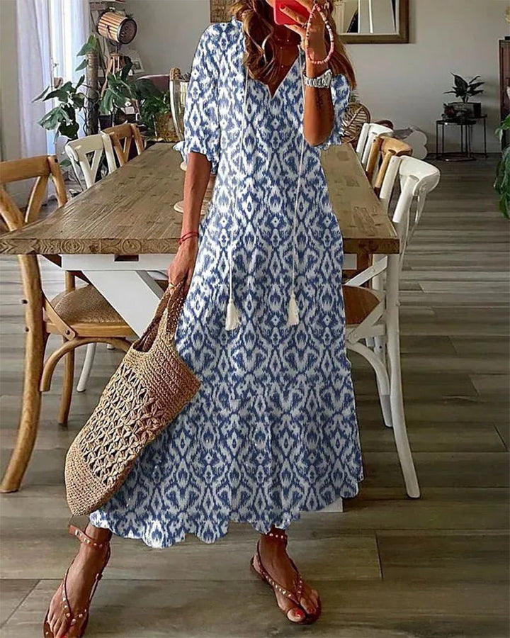 Heidrun | Vintage Sommerkleid, Eleganz und Komfort