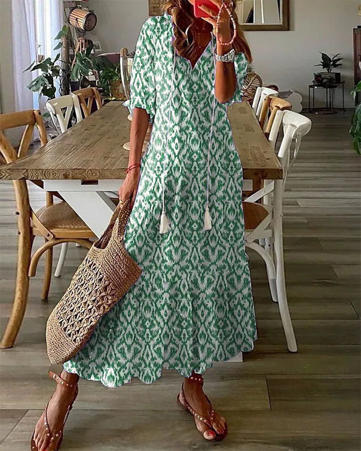 Heidrun | Vintage Sommerkleid, Eleganz und Komfort
