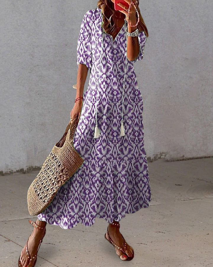 Heidrun | Vintage Sommerkleid, Eleganz und Komfort