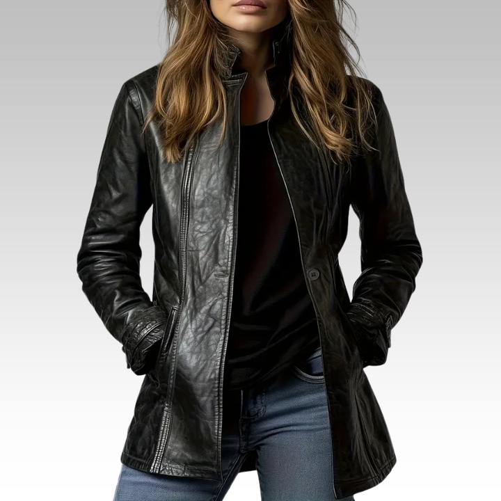 Waltraut | Lässige Button-Up Jacke