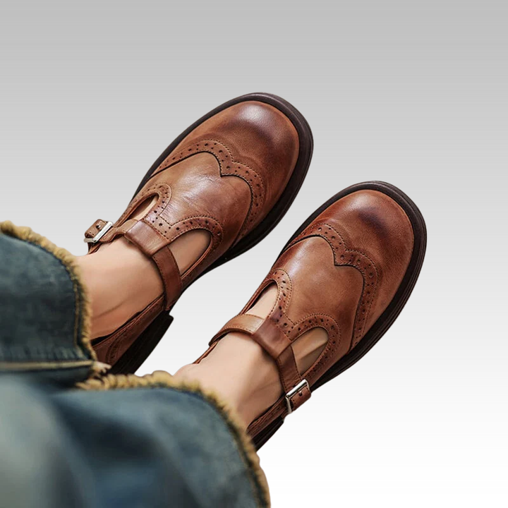Benigna | ELEGANTE MARY JANES AUS LEDER