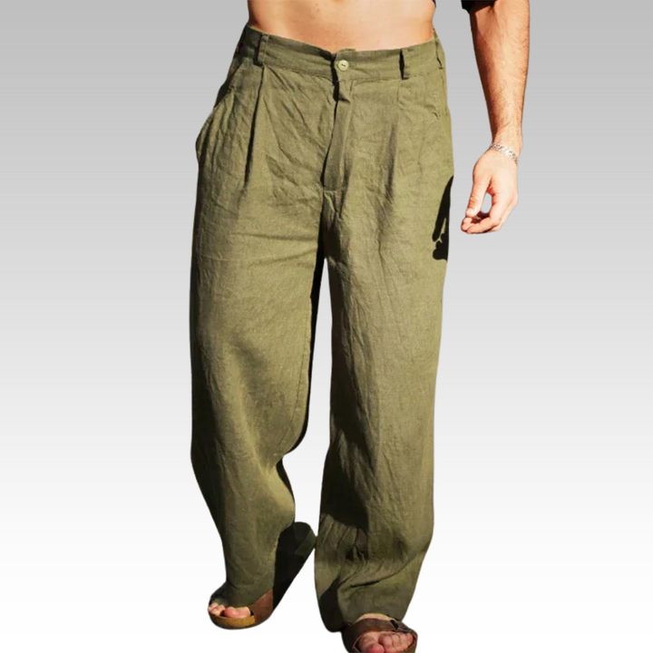 Kevin | Elegante Hose mit weitem Bein