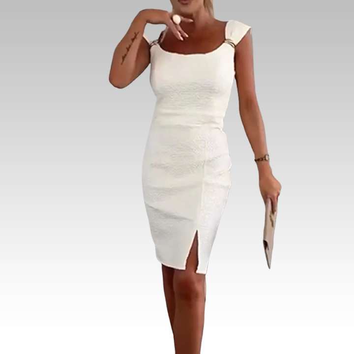 Magrit | Elegantes Bodycon-Kleid mit Seitenschlitz