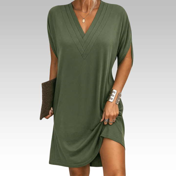 Veronika | Elegantes flatterndes Kleid