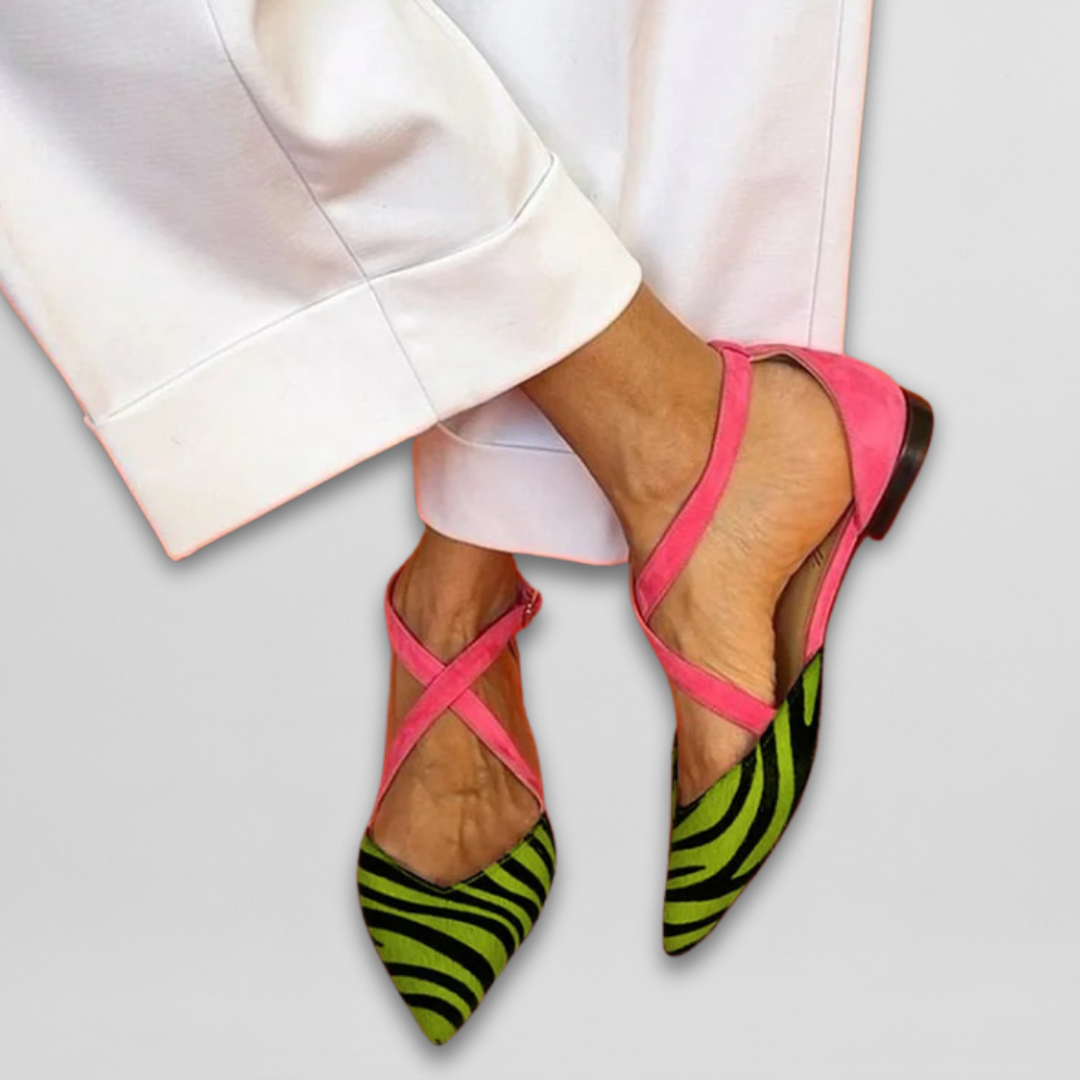 Giselle | Ballerinas mit Riemchen
