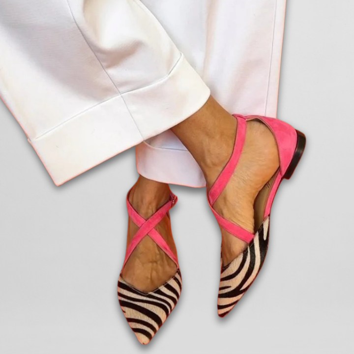 Giselle | Ballerinas mit Riemchen