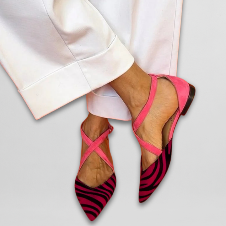 Giselle | Ballerinas mit Riemchen