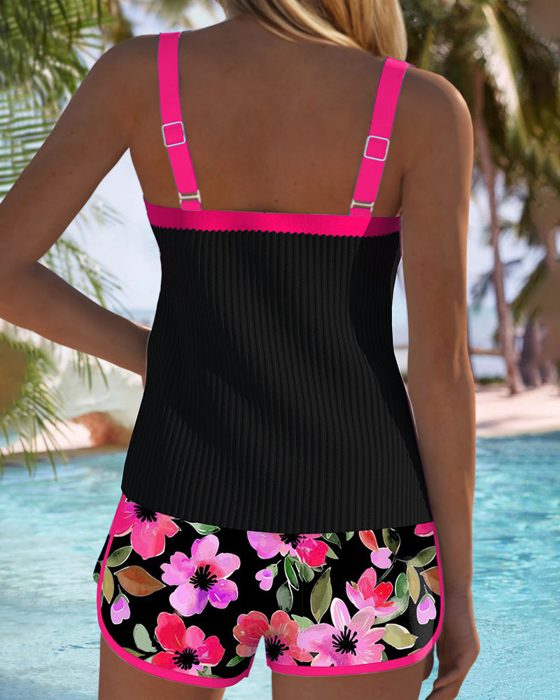 Luzie | Zweiteiliges Elegantes Tankini-Set