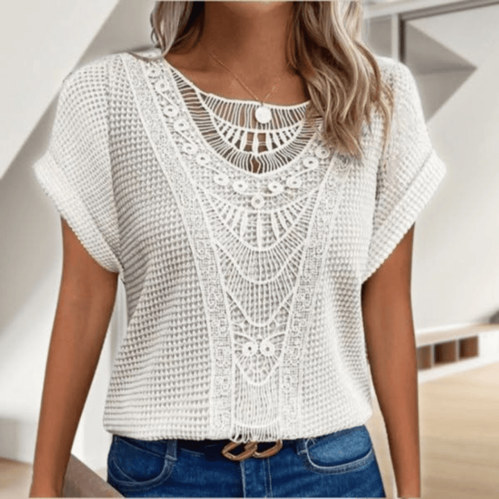 Leonie | Elegante Bluse im Ibiza-Stil