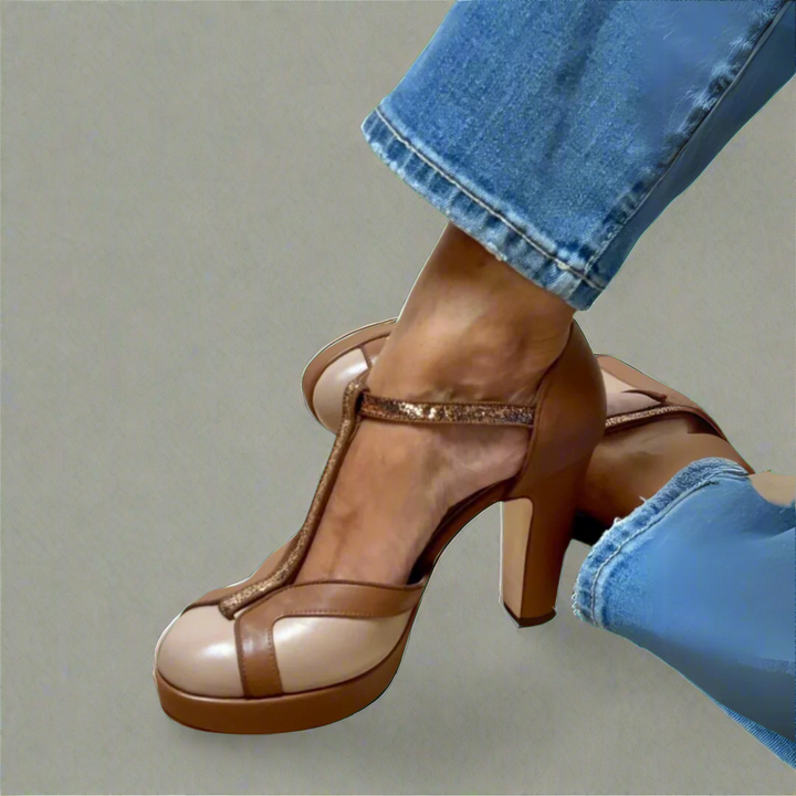 Marla | Elegante und bequeme Sandalen mit Absatz
