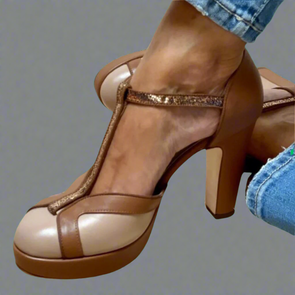 Marla | Elegante und bequeme Sandalen mit Absatz