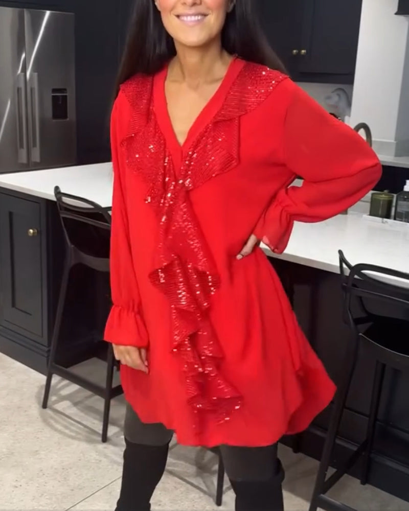 Gundula | Stilvolle Bluse mit Rüschen