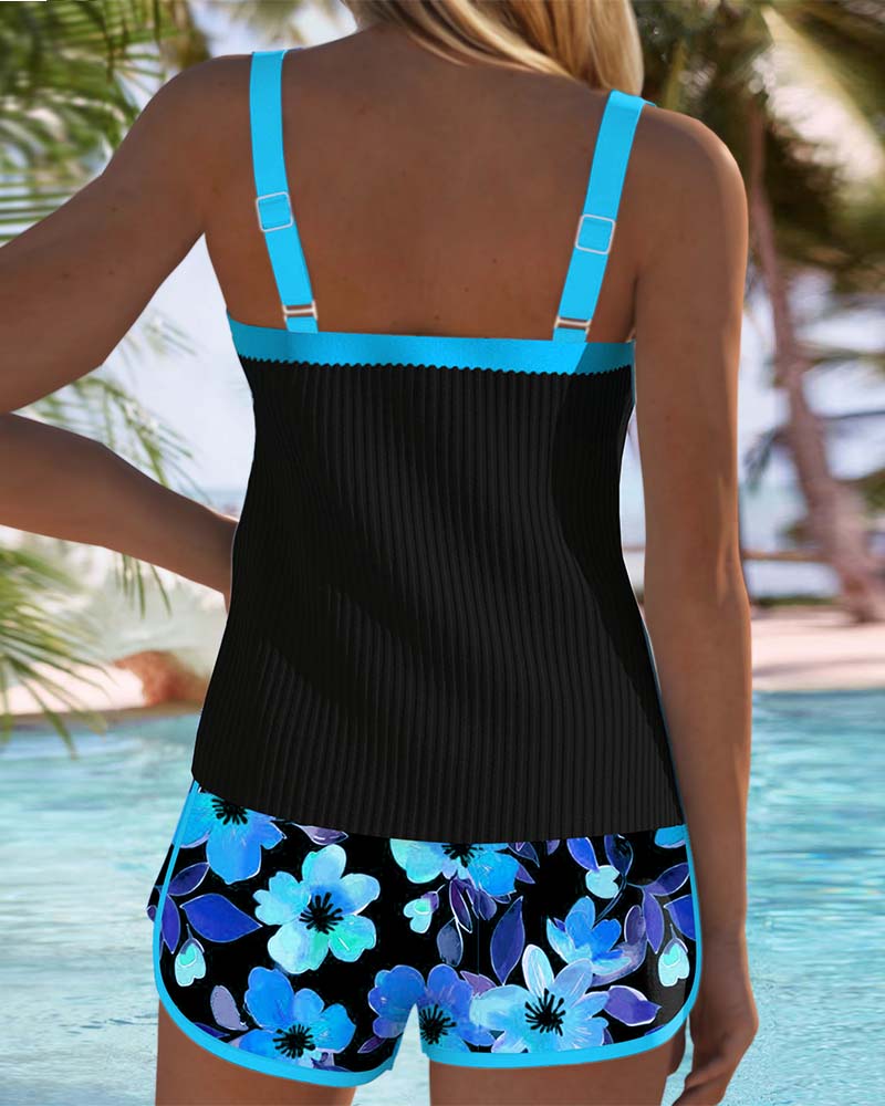 Luzie | Zweiteiliges Elegantes Tankini-Set