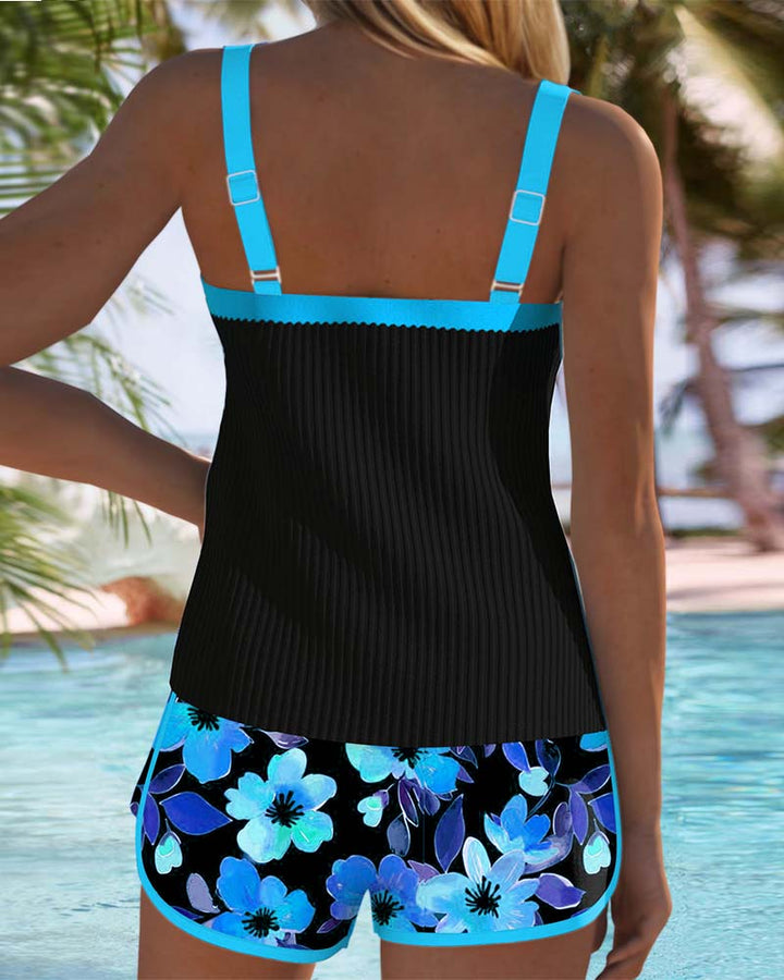 Luzie | Zweiteiliges Elegantes Tankini-Set