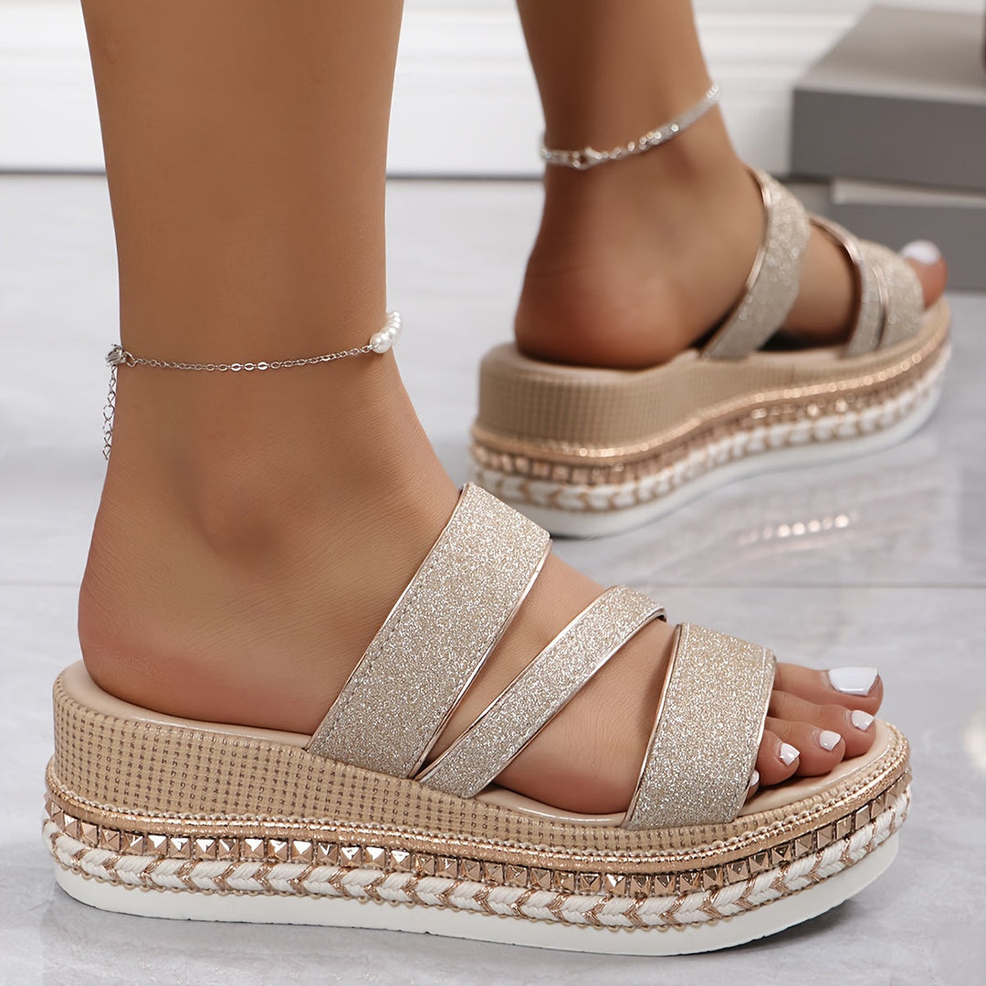 Annelie | Bequeme Wedge-Sandalen aus Premium-Material