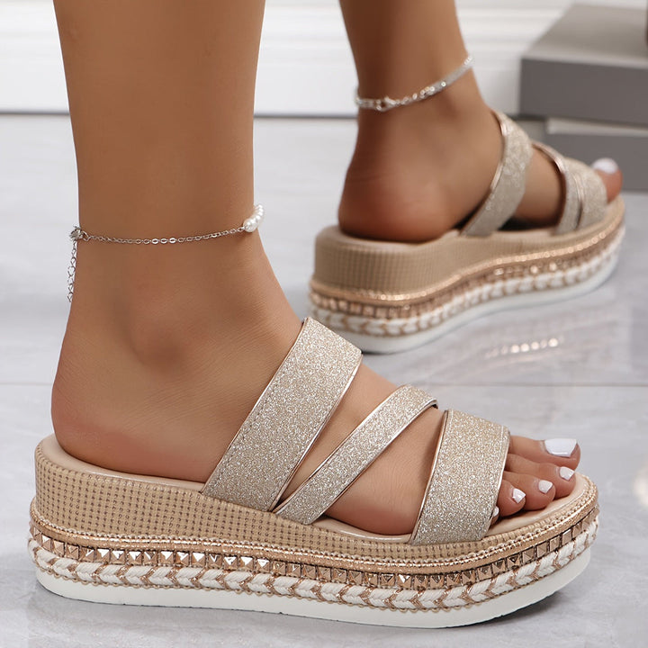 Annelie | Bequeme Wedge-Sandalen aus Premium-Material