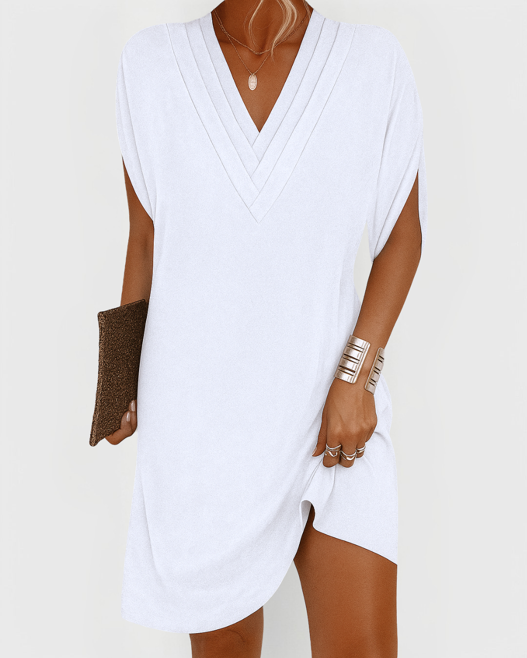 Veronika | Elegantes flatterndes Kleid