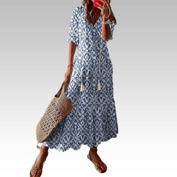 Heidrun | Vintage Sommerkleid, Eleganz und Komfort