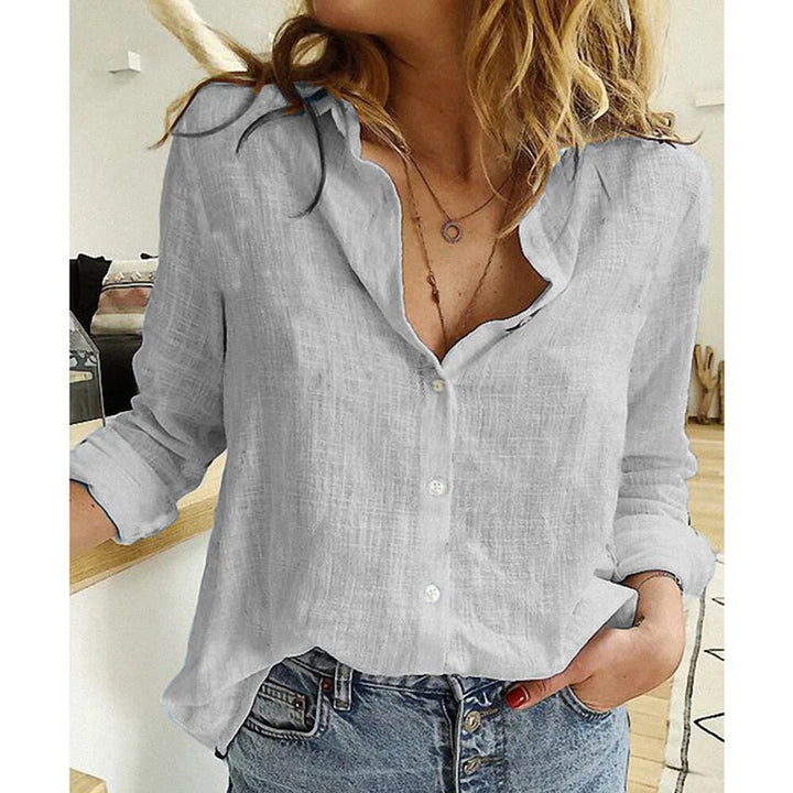 Odilia | Sommerbluse aus edlem Stoff