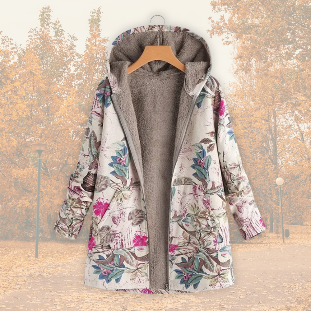 Almuth | Warme Jacke mit Fleecefutter