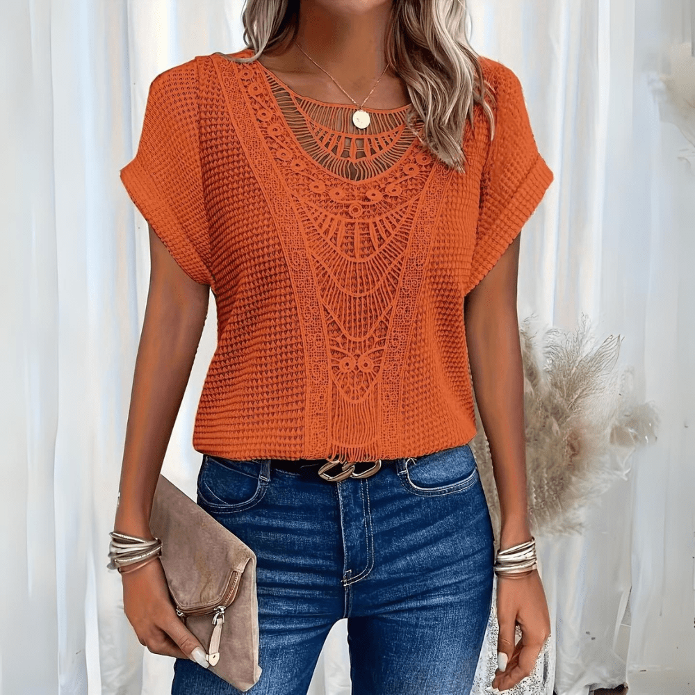 Leonie | Elegante Bluse im Ibiza-Stil