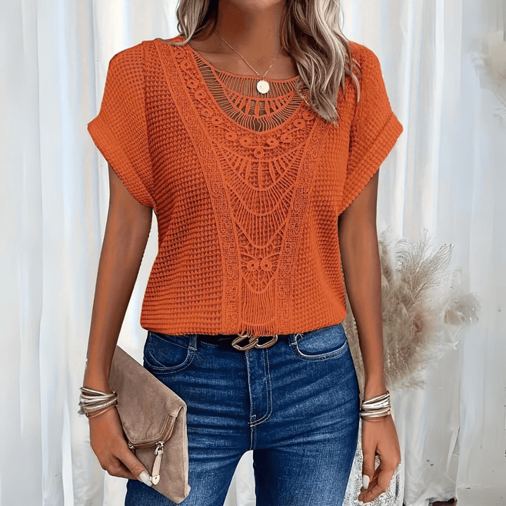 Leonie | Elegante Bluse im Ibiza-Stil