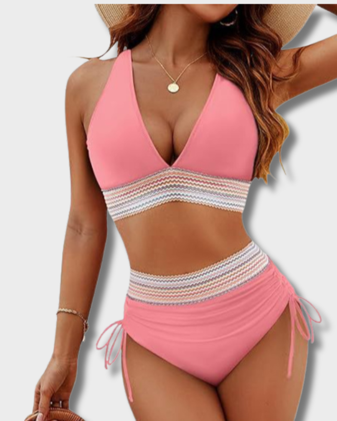 Swanhild | Bikini-Set mit Bauchkontrolle und hoher Taille