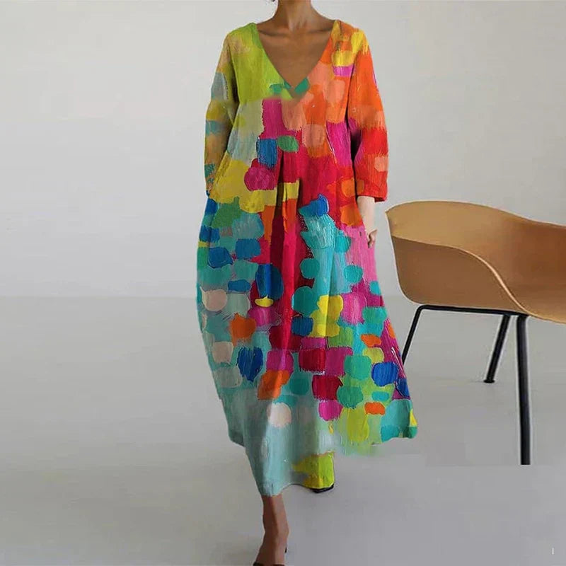 Lara | Sommerkleid mit Muster