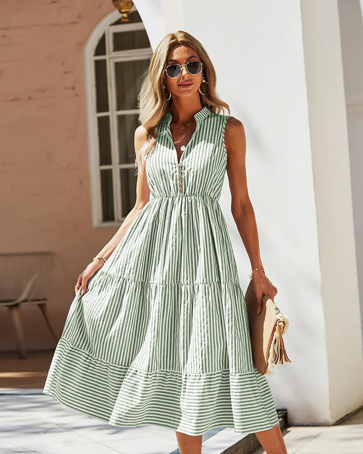 Clarissa | Elegantes, fließendes Kleid für den Alltag