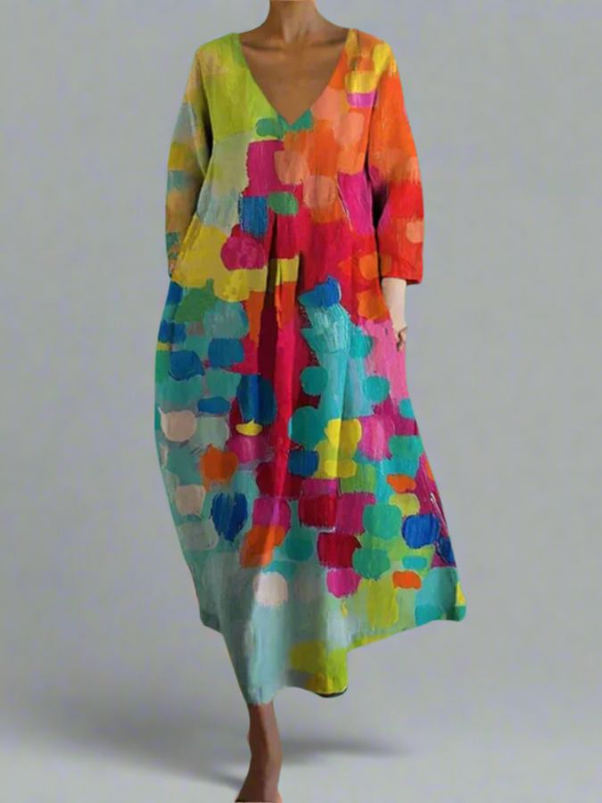 Lara | Sommerkleid mit Muster