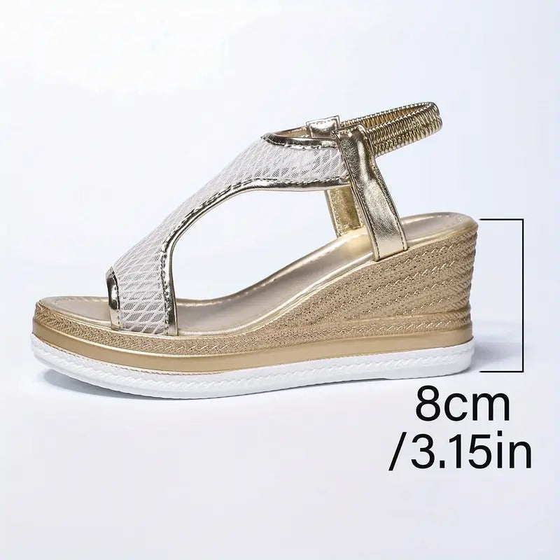 Annelina | Elegante orthopädische Slippers für Damen mit Keilabsatz