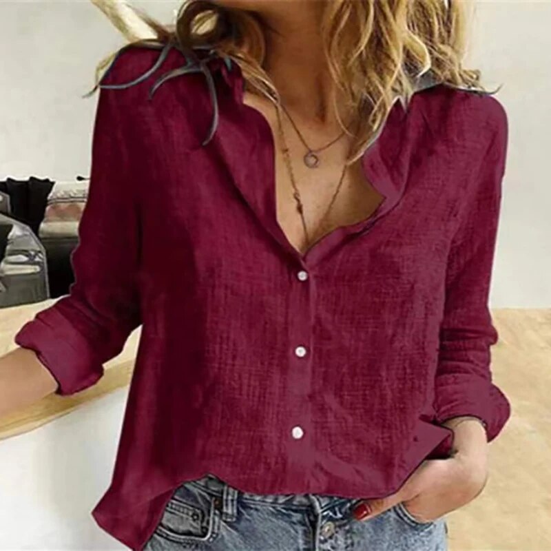 Odilia | Sommerbluse aus edlem Stoff