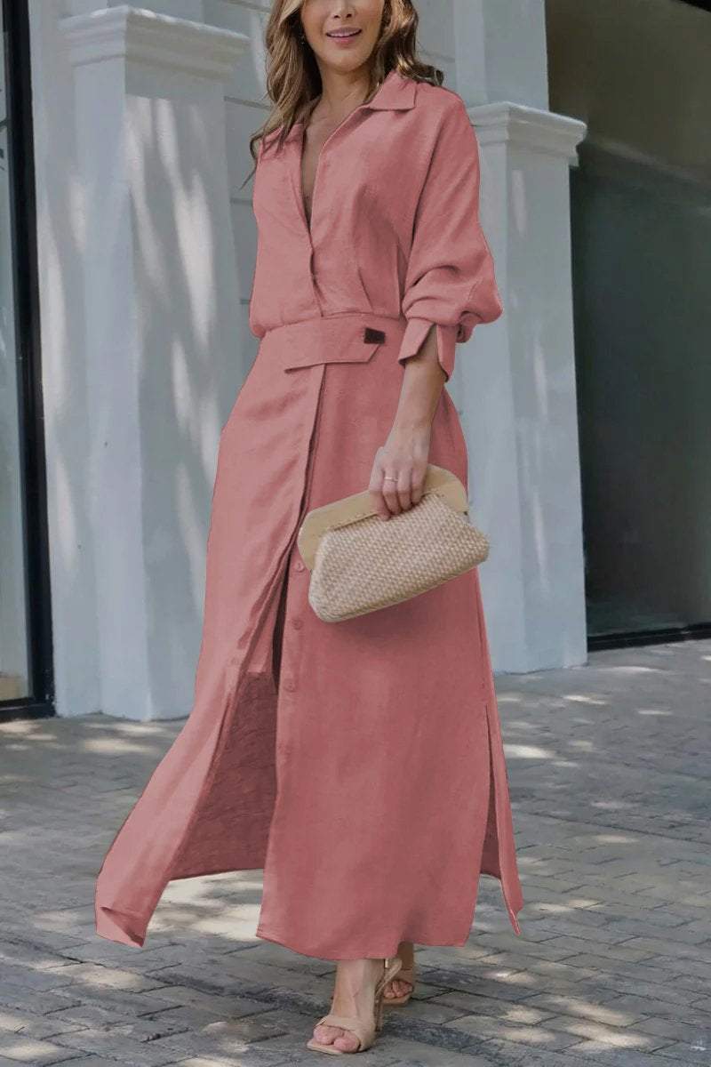 Lydia | Maxikleid mit V-Ausschnitt
