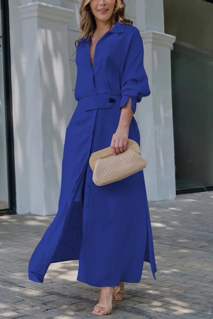 Lydia | Maxikleid mit V-Ausschnitt