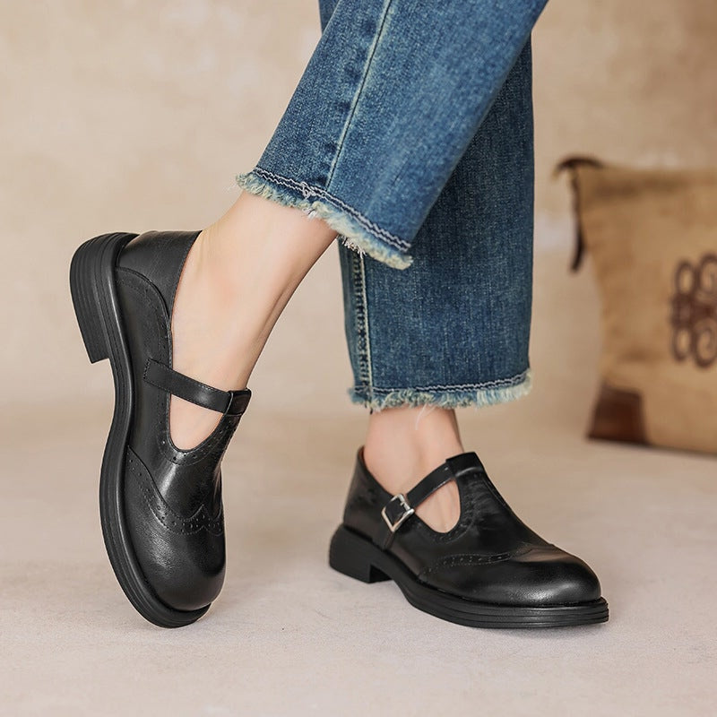 Benigna | ELEGANTE MARY JANES AUS LEDER