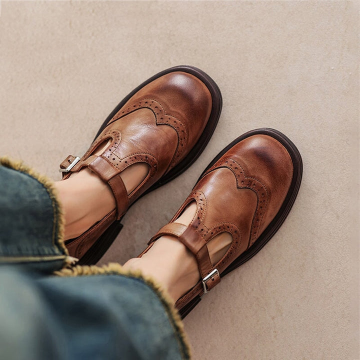 Benigna | ELEGANTE MARY JANES AUS LEDER