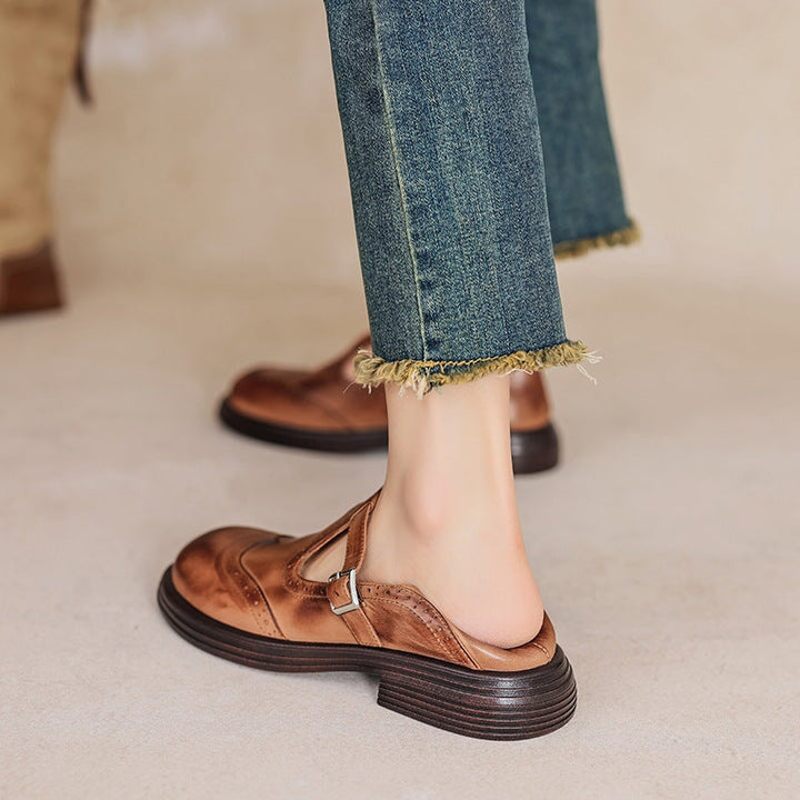 Benigna | ELEGANTE MARY JANES AUS LEDER