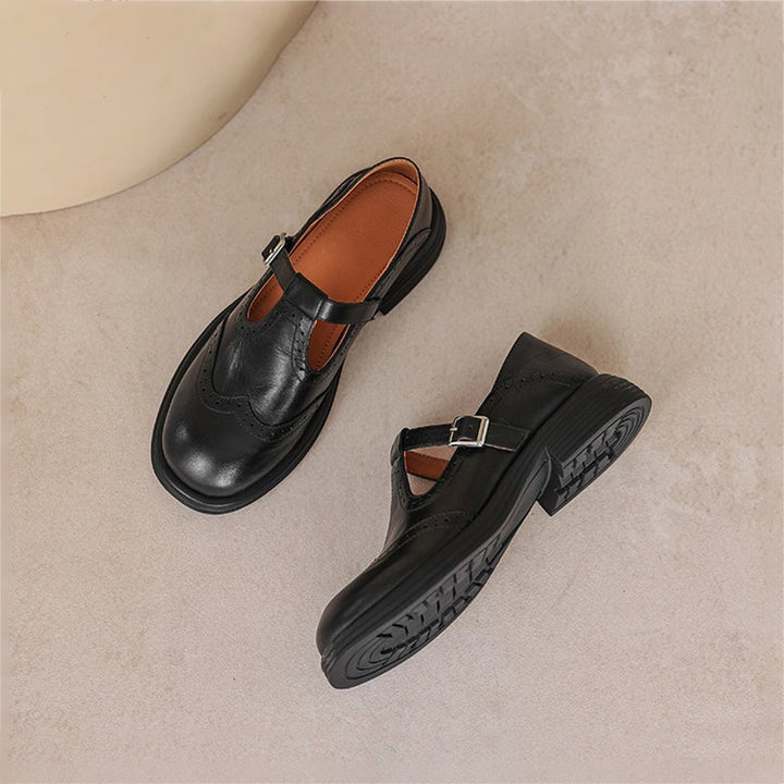 Benigna | ELEGANTE MARY JANES AUS LEDER