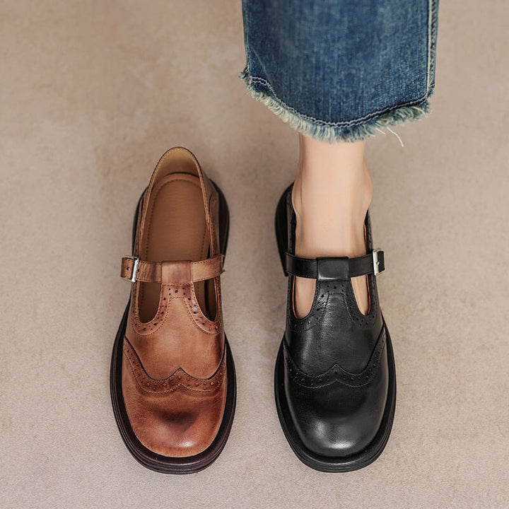 Benigna | ELEGANTE MARY JANES AUS LEDER