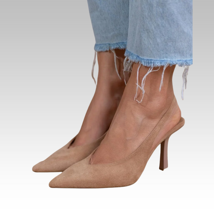 Jördis | Slingback-Pumps mit Stiletto-Absatz