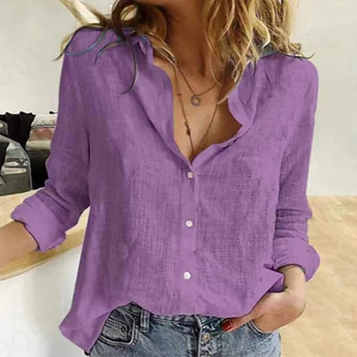 Odilia | Sommerbluse aus edlem Stoff