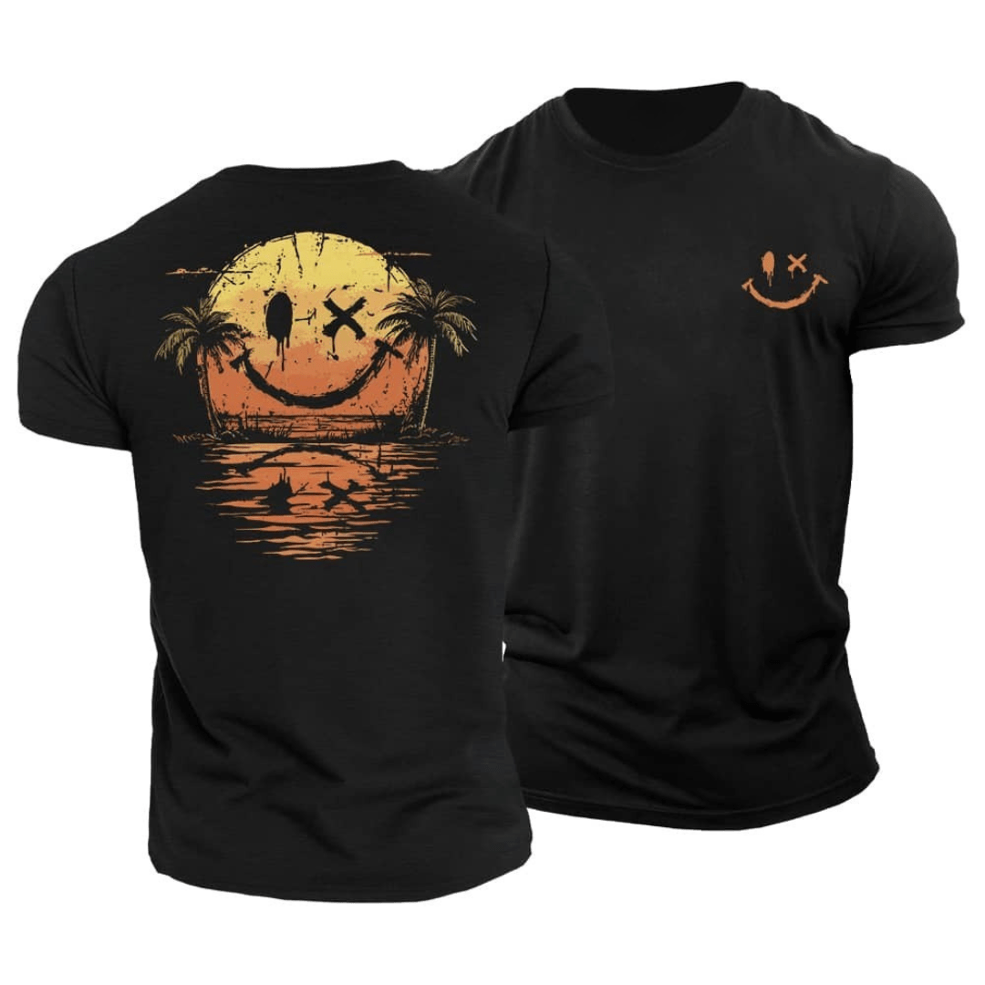 David | Sommer Smiley Meer T-Shirt