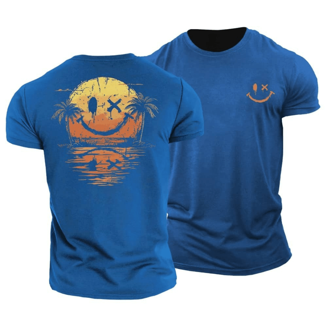 David | Sommer Smiley Meer T-Shirt