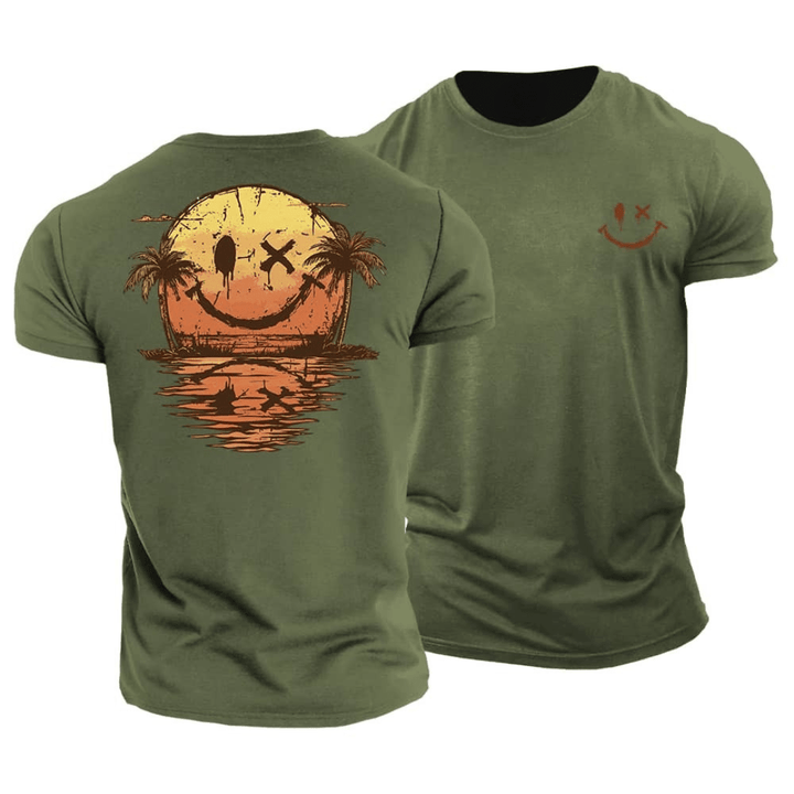 David | Sommer Smiley Meer T-Shirt